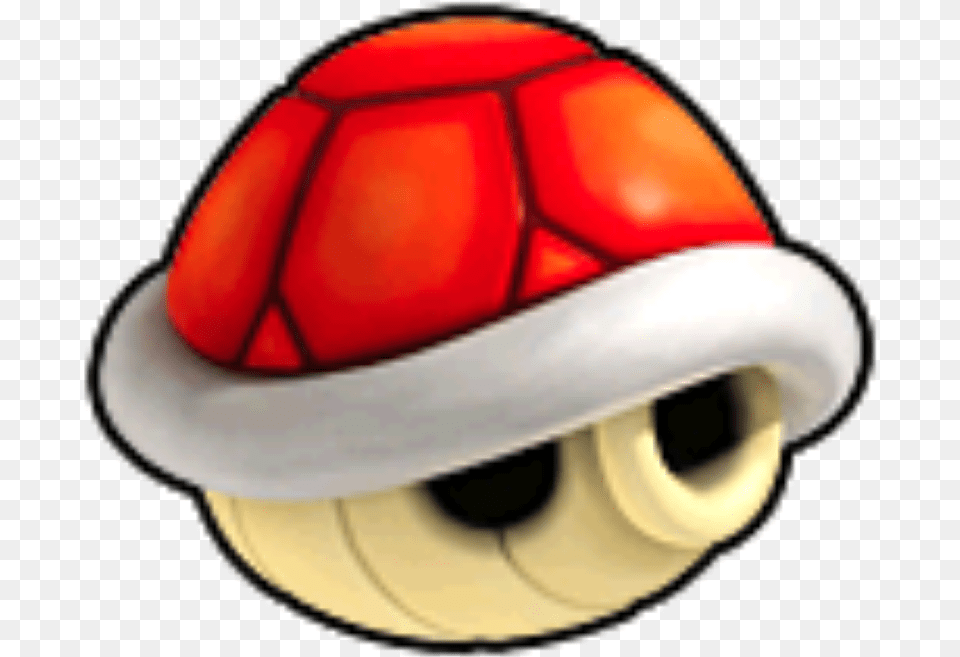 Red Shell Cup Icon Mario Kart Red Shell, Clothing, Hardhat, Helmet, Ball Free Transparent Png