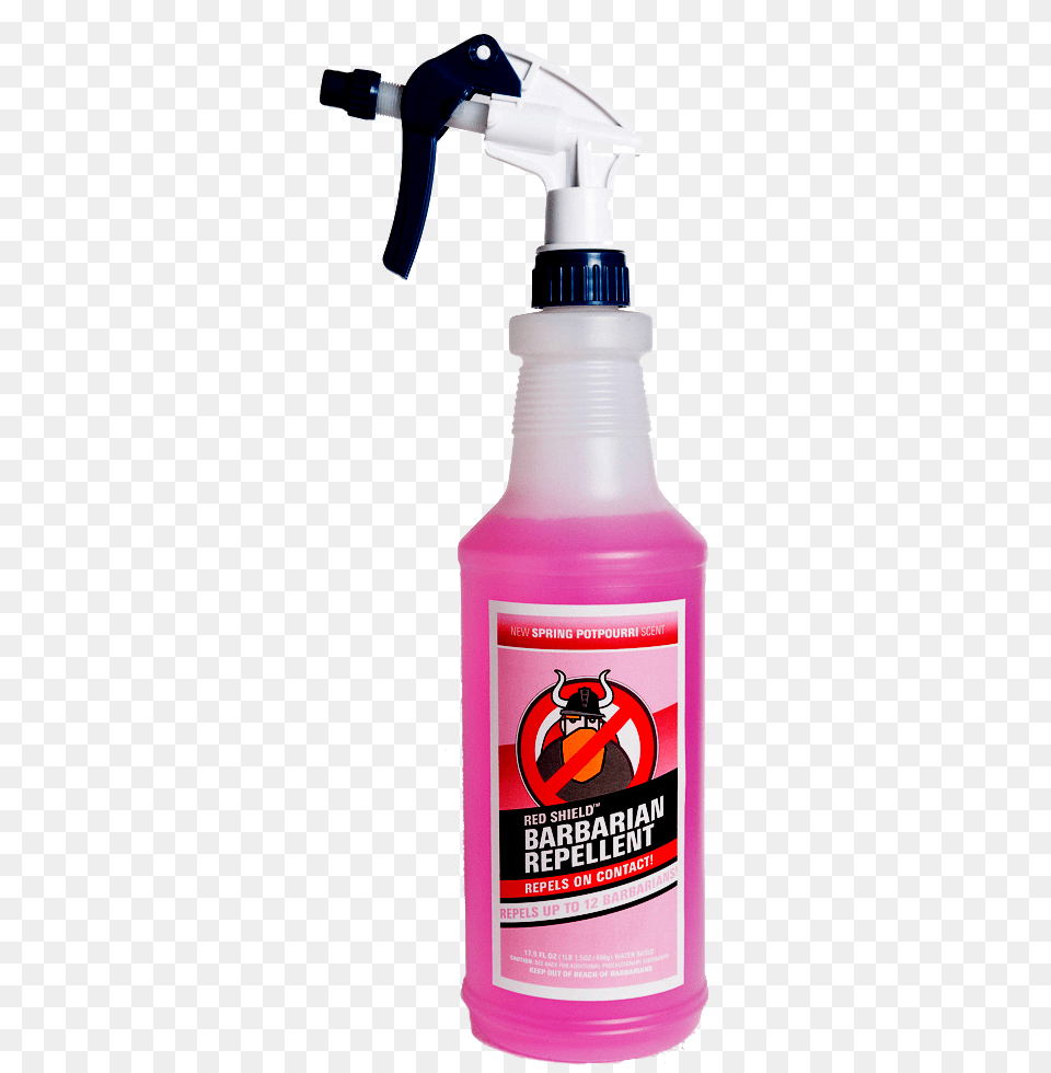 Red Shield Barbarian Repellant Repellant, Can, Spray Can, Tin, Bottle Free Transparent Png