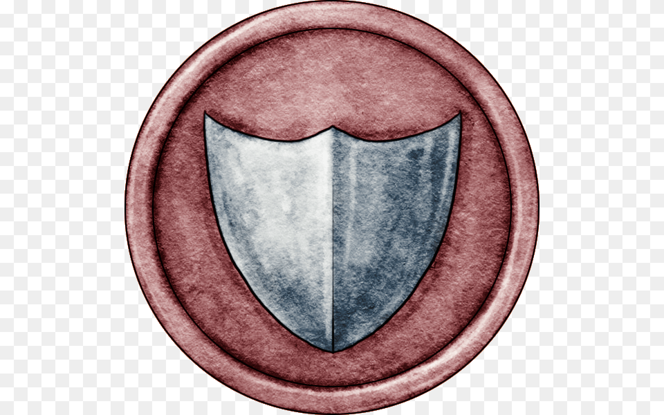 Red Shield Token For Great Hunt Game Shield Token, Armor Free Png