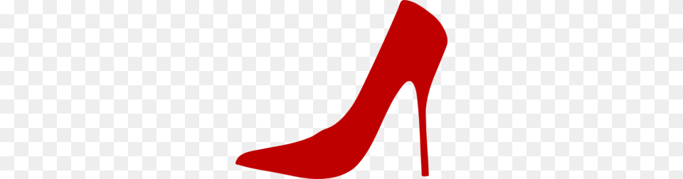 Red Shoe Clip Art, Clothing, Footwear, High Heel Png Image