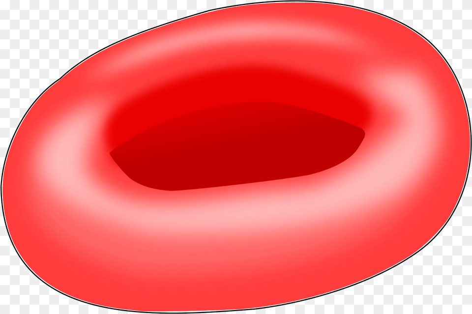 Red Sickle Disease Hemoglobin Transprent One Red Blood Cell, Balloon Free Transparent Png