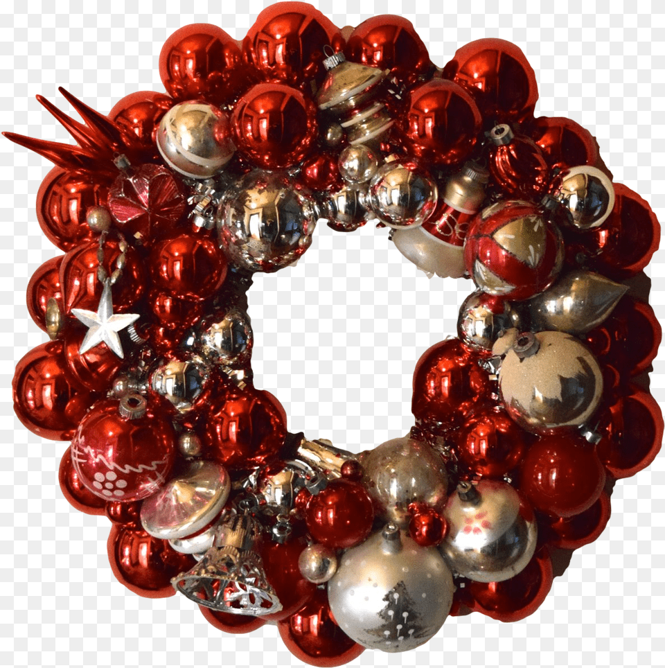 Red Silver Wreath Bracelet, Chandelier, Lamp, Accessories Png