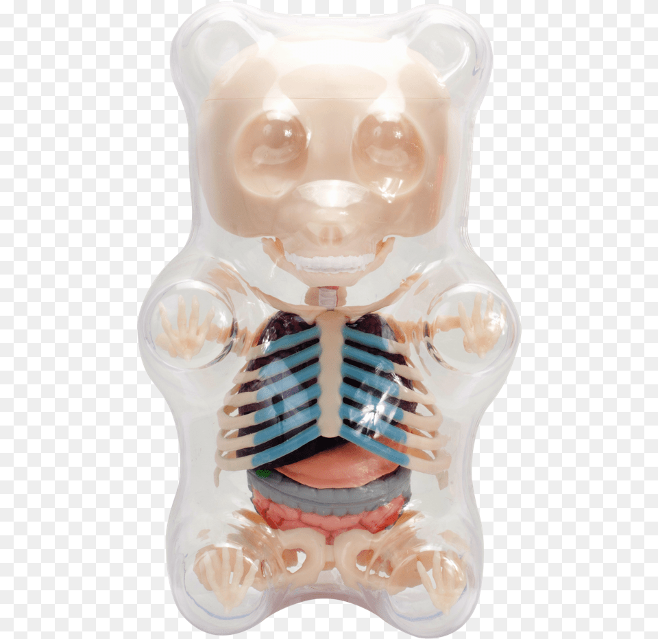 Red Skeleton Gummy Bear, Head, Person, Body Part, Torso Free Png Download