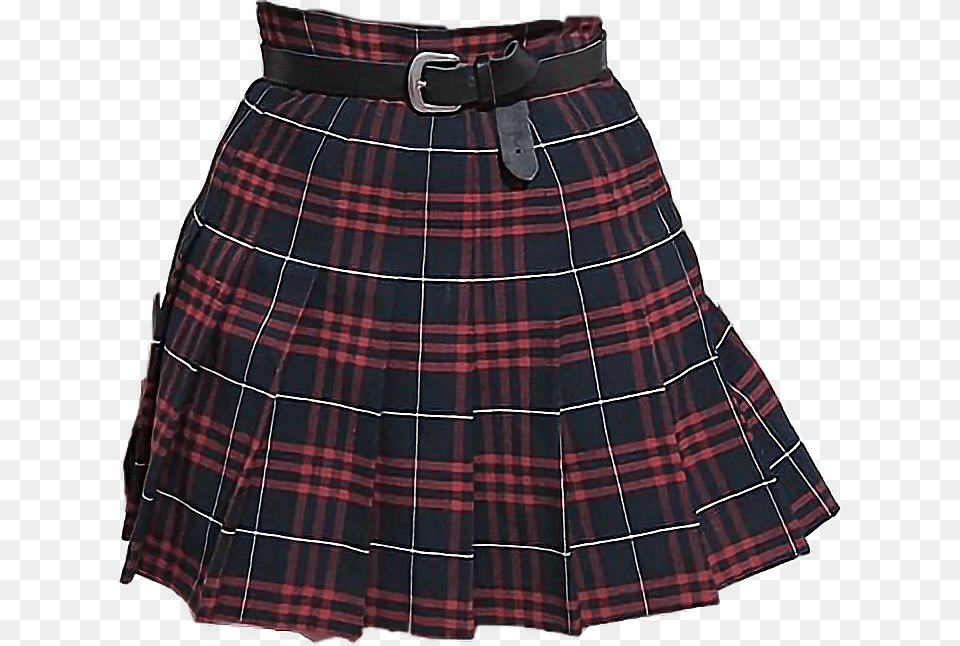 Red Skirt, Clothing, Tartan, Kilt Png Image