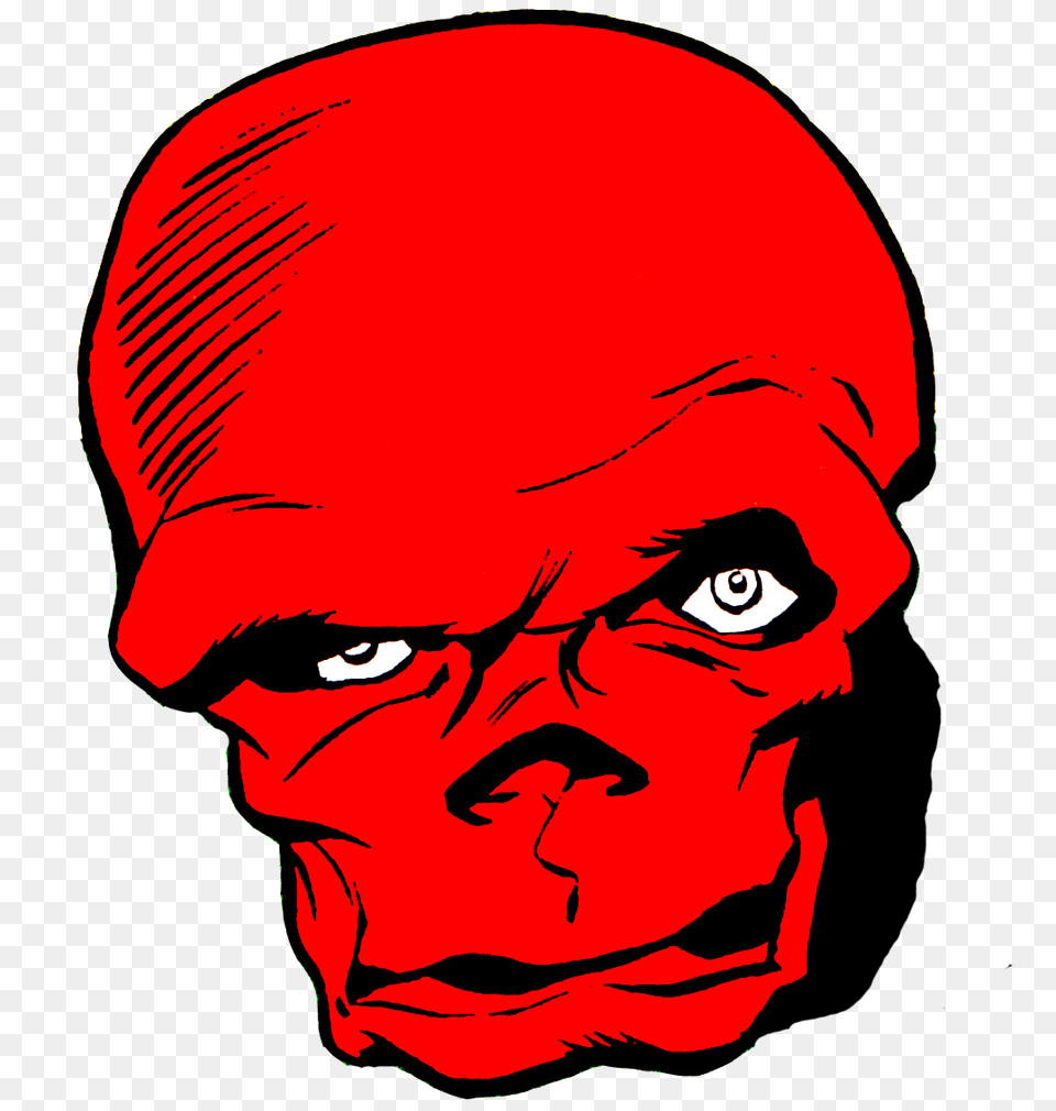 Red Skull, Face, Head, Person, Photography Free Png