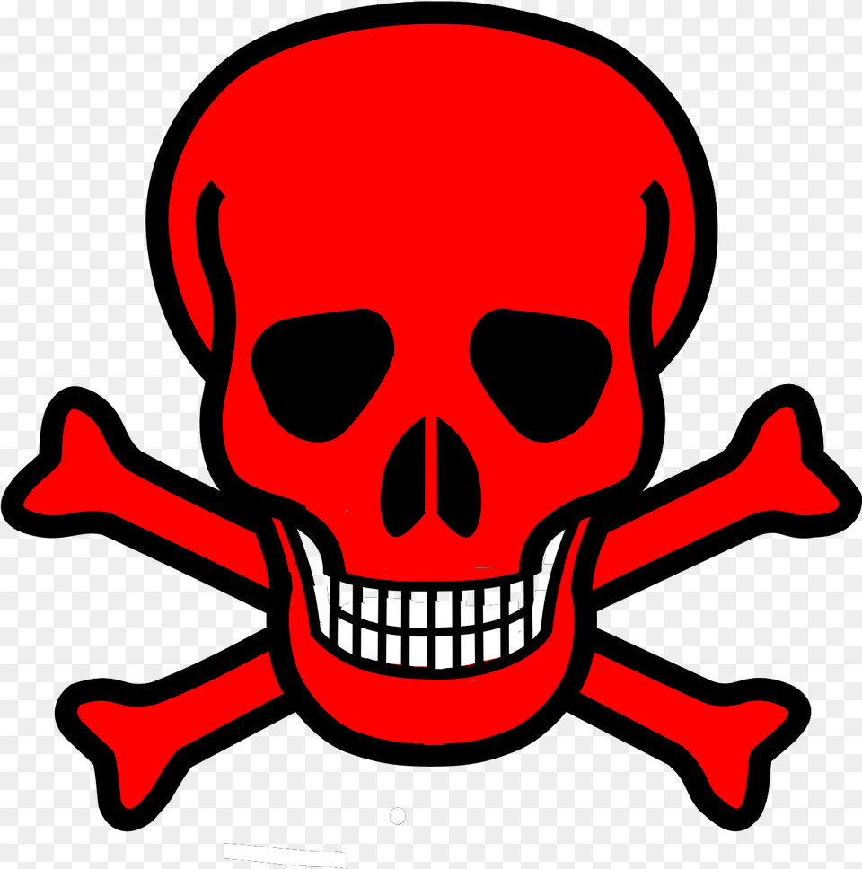 Red Skull Crossbones Punisher Clip Art Skull And Crossbones, Baby, Person, Pirate, Face Png Image