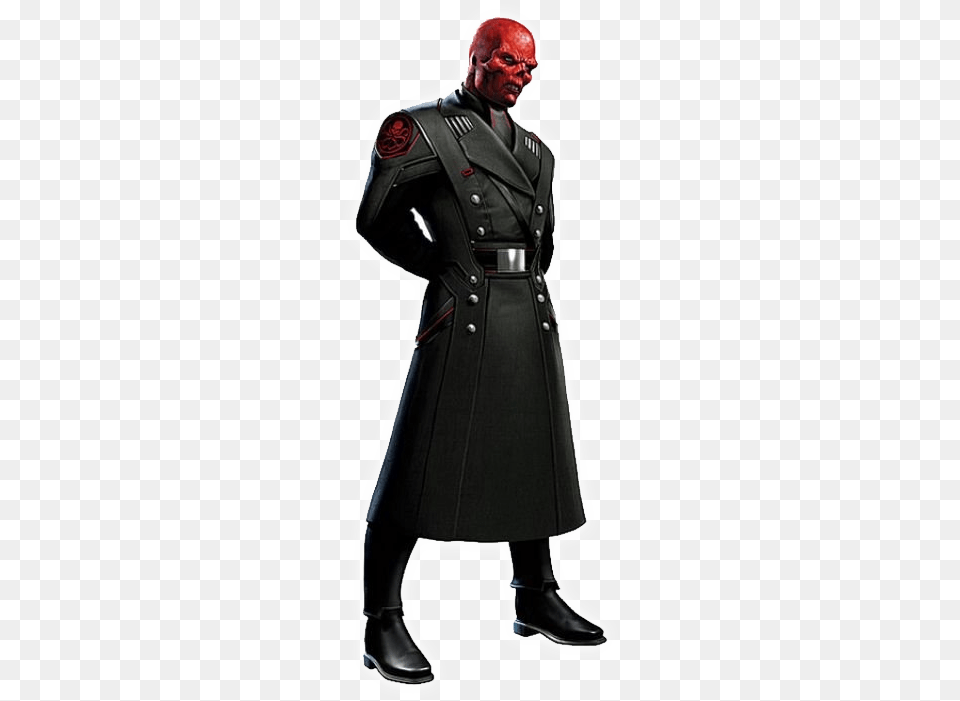Red Skull First Avenger Red Skull, Clothing, Coat, Adult, Male Png