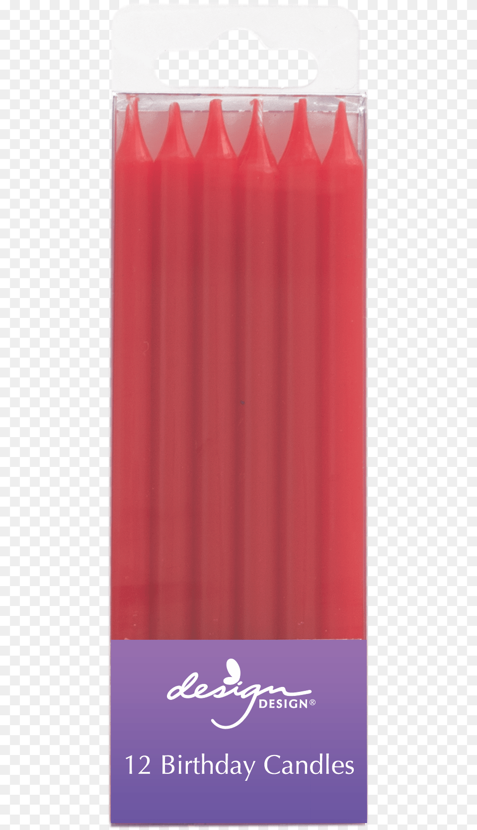 Red Slim Candles Tints And Shades, Candle Png Image