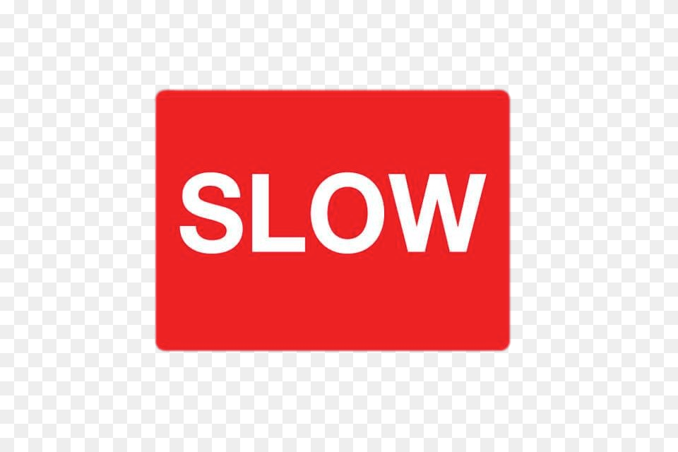 Red Slow, Sign, Symbol, First Aid, Road Sign Free Png Download