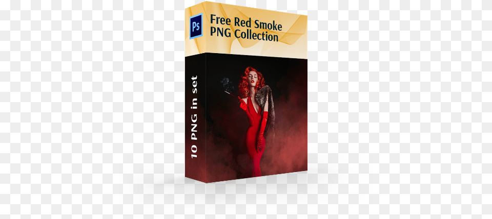 Red Smoke Album Cover, Advertisement, Book, Publication, Adult Free Transparent Png