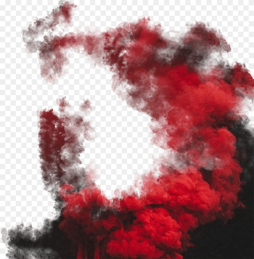 Red Smoke Color Red Smoke Color Visual Arts, Outdoors, Nature, Mountain Png Image