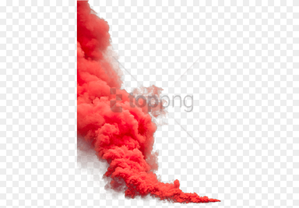 Red Smoke Effect Image With Smoke Bomber Download, Mountain, Nature, Outdoors, Blade Free Transparent Png