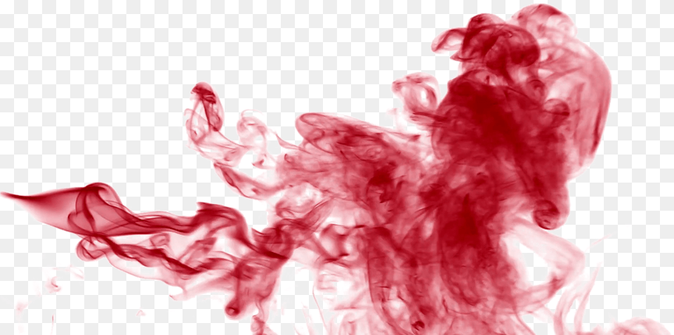 Red Smoke Transparent Picture, Stain, Person Free Png Download