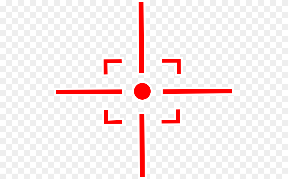 Red Sniper Target, Cross, Symbol Free Png