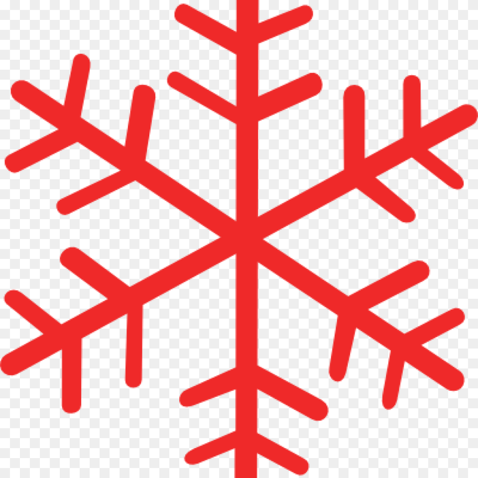 Red Snowflake Clipart 28 Collection Of Red Snowflake Background Red Snowflake, Nature, Outdoors, Snow, Cross Free Png