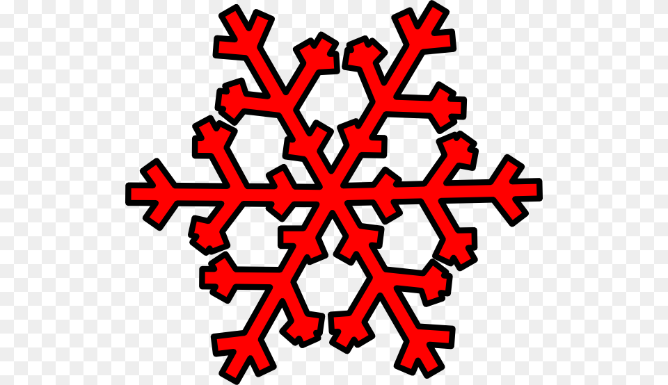 Red Snowflake Clipart, Nature, Outdoors, Snow, Dynamite Free Png