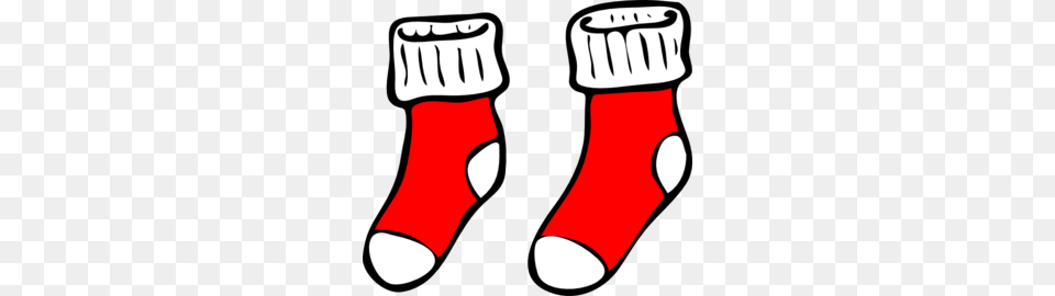 Red Socks Clip Art, Clothing, Hosiery, Christmas, Christmas Decorations Png Image