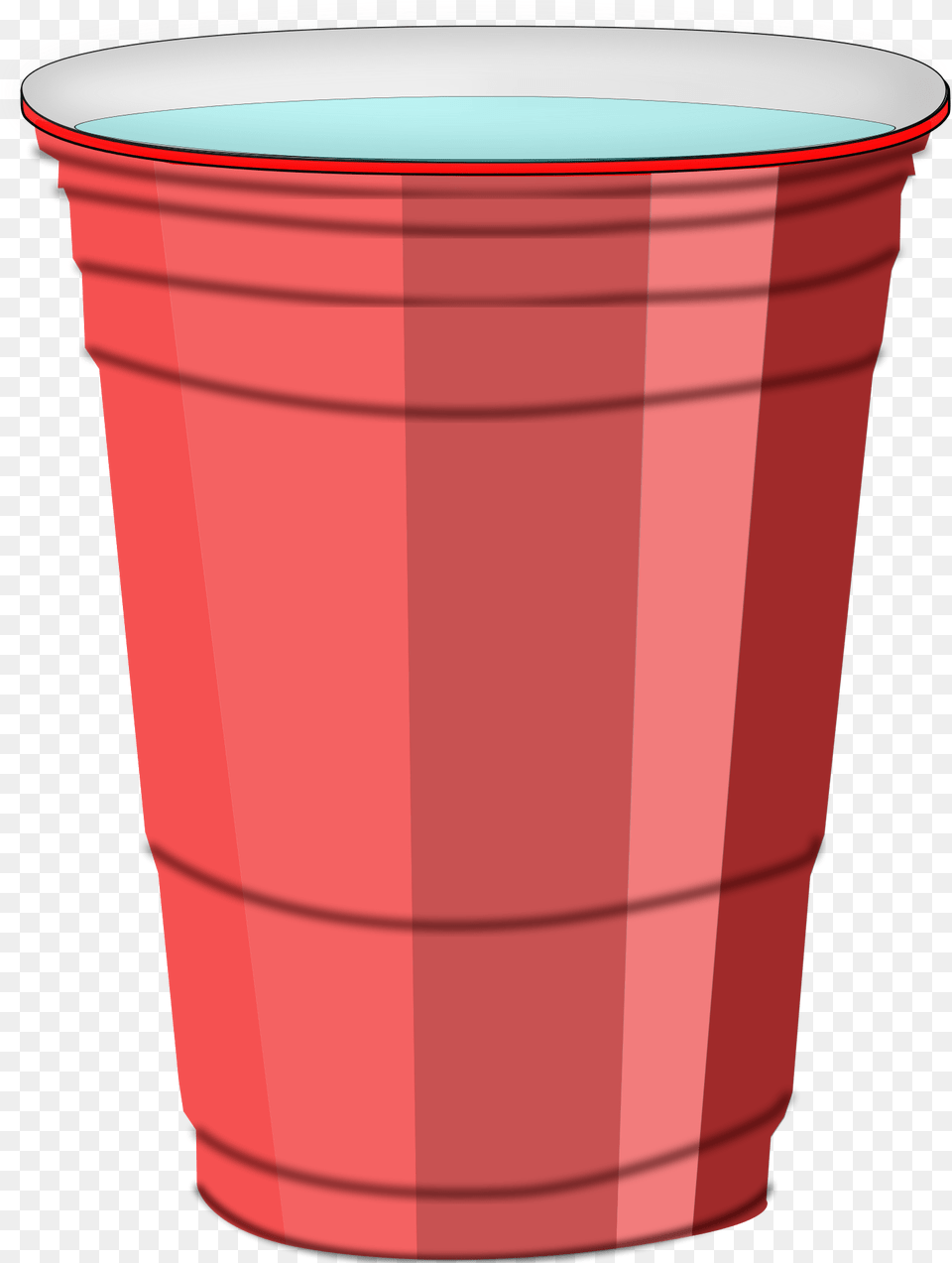Red Solo Cup Clipart Plastic Cup, Bucket, Mailbox Free Transparent Png