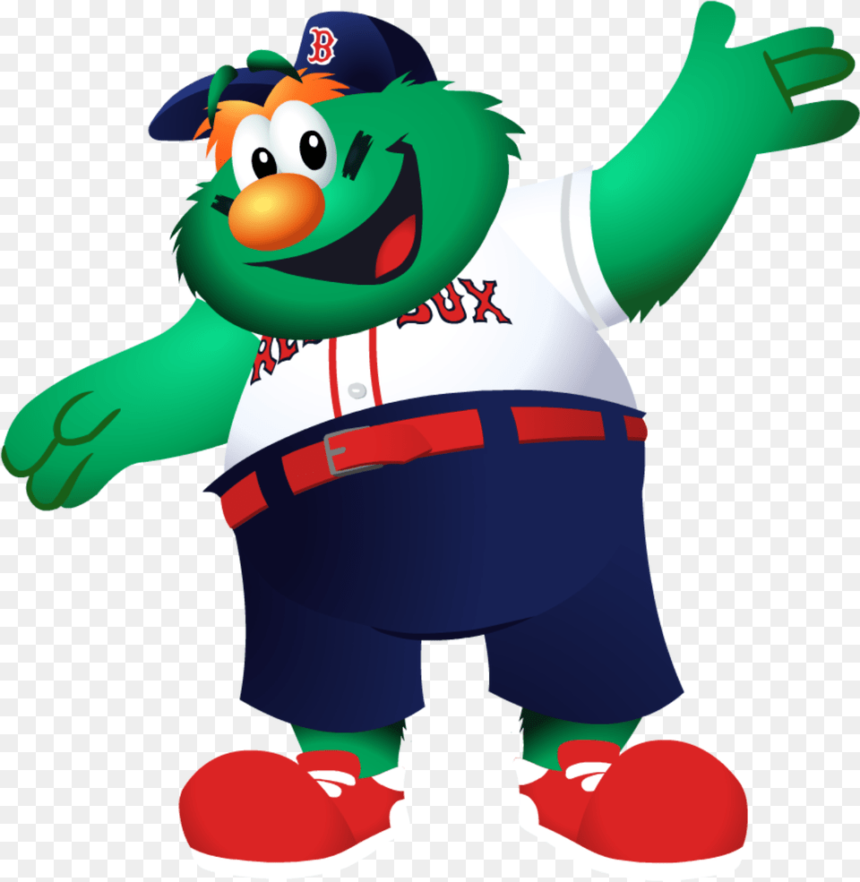 Red Sox Wally Cartoon, Mascot, Baby, Person Free Transparent Png