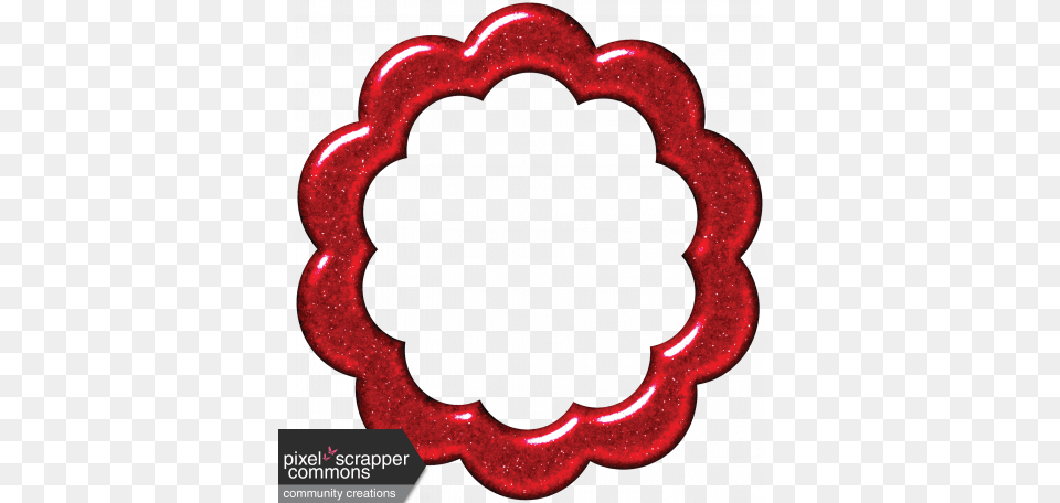 Red Sparkle Frame Graphic, Smoke Pipe Free Png Download