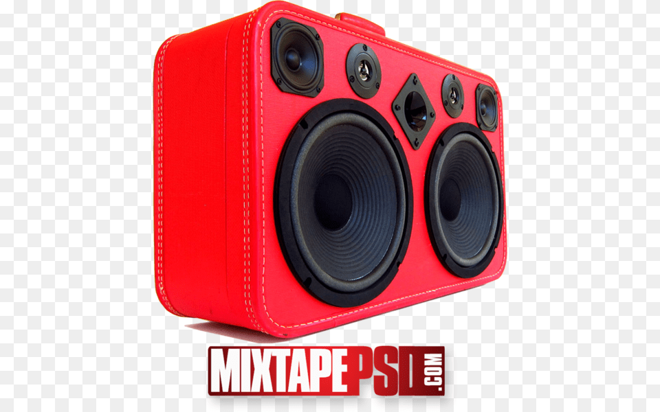 Red Speaker Boombox Portable Speaker, Electronics Png Image