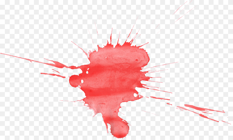 Red Splatter For Kids Watercolor Painting Full Size Illustration, Stain, Person Png