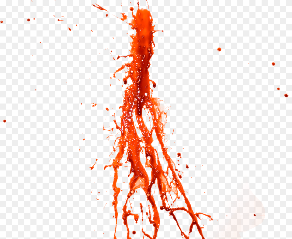 Red Splatter Transparent, Outdoors, Mountain, Nature Free Png Download