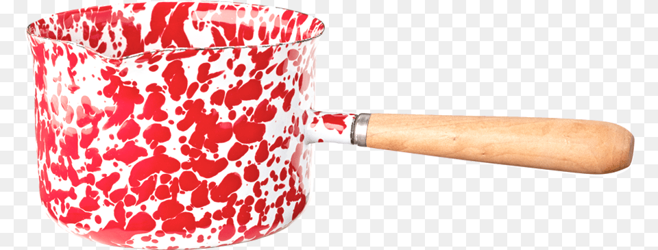 Red Splatterware Milk Pot Caquelon, Cooking Pan, Cookware, Saucepan, Cup Png Image