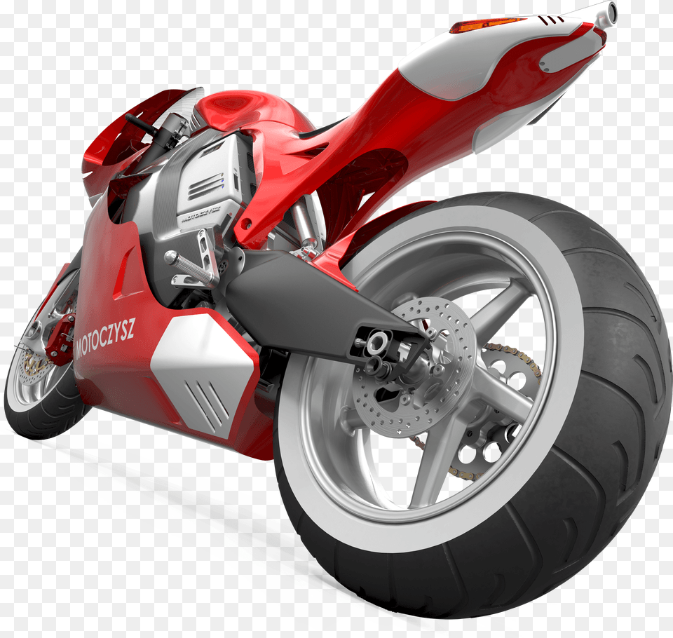 Red Sport Moto Image Red Motorcycle Image Sport Motorcycle, Spoke, Machine, Vehicle, Transportation Free Png Download