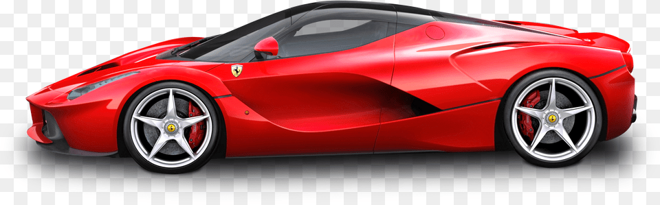 Red Sports Car Ferrari Red Ferrari, Alloy Wheel, Vehicle, Transportation, Tire Free Png