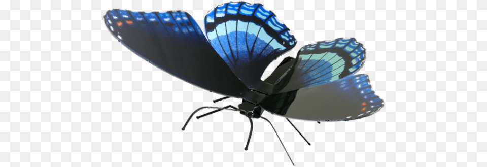 Red Spotted Purple Butterfly By Metal Earth Metal Earth Butterfly, Animal, Insect, Invertebrate, Appliance Png Image