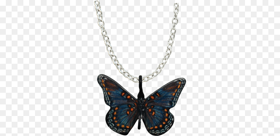 Red Spotted Purple Butterfly Pendant, Accessories, Jewelry, Necklace Free Transparent Png