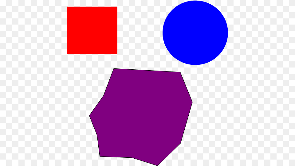 Red Square Blue Circle Purple Polygon Red Square, Sphere Free Transparent Png