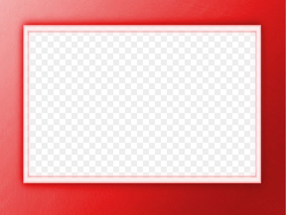 Red Square Clipart Red Border Picture Frame, White Board, Paper Free Png Download