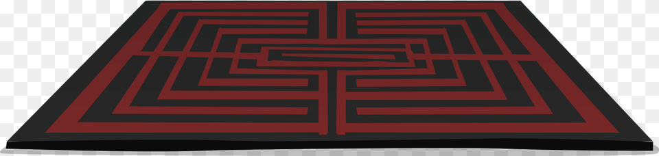 Red Square Rug Clipart, Maze Free Png Download