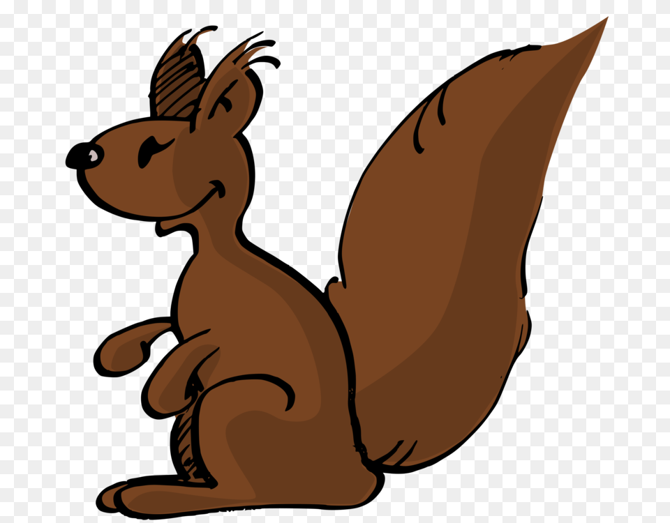 Red Squirrel Eastern Gray Squirrel Cartoon Tree Squirrel Drawing, Person, Animal, Mammal Png