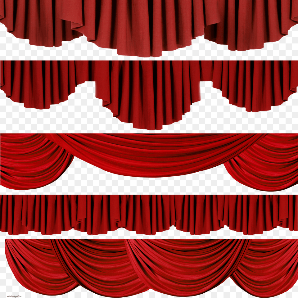 Red Stage Curtains Png