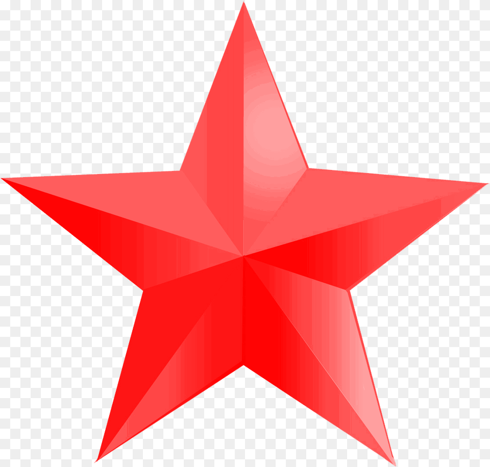 Red Star, Star Symbol, Symbol, Rocket, Weapon Png Image