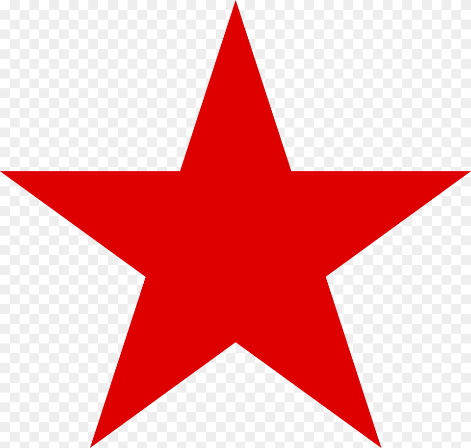 Red Star, Star Symbol, Symbol Free Transparent Png