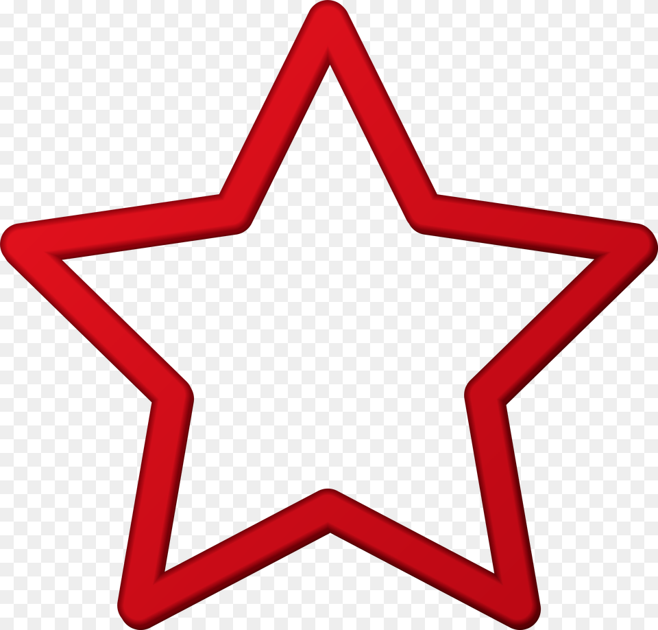 Red Star Border, Star Symbol, Symbol, Cross Png
