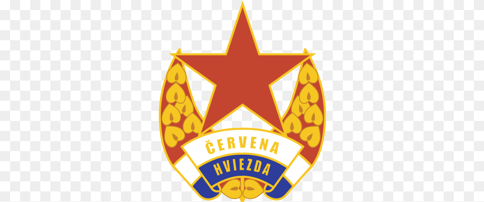 Red Star Bratislava Football Club Logo Stars, Badge, Symbol Free Png