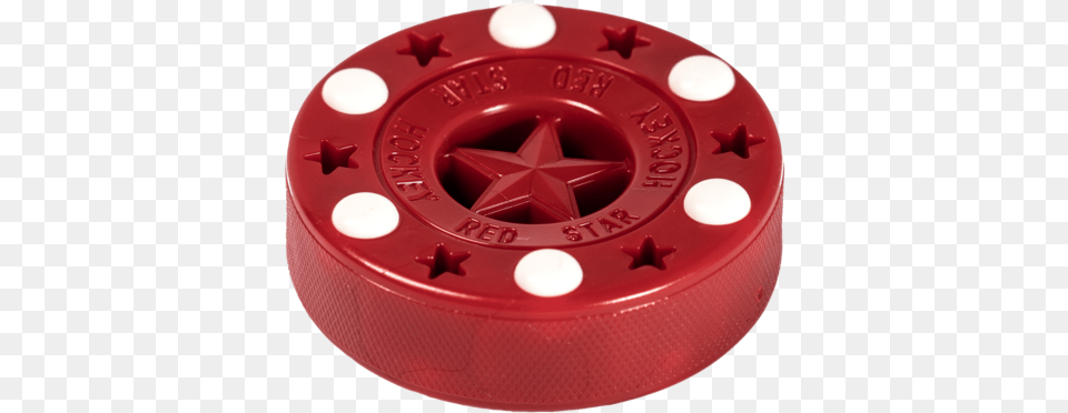 Red Star Bullet Pucks U2013 Konixx Circle, Machine, Spoke, Wheel, Disk Free Png Download
