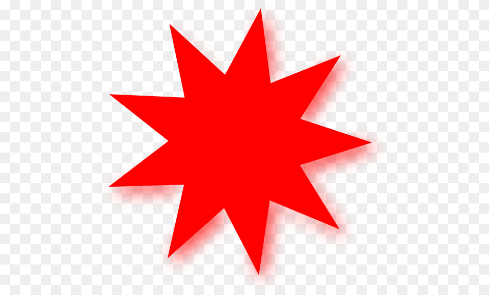 Red Star Clip Art Clip Art Red Star, Leaf, Plant, Clothing, Glove Png