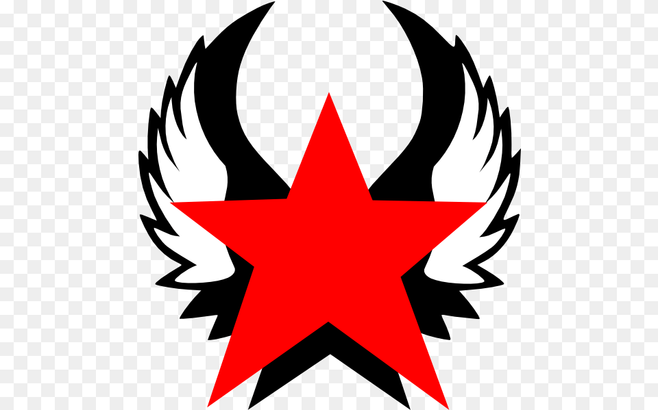 Red Star Clip Art Vector Clip Art Online Clip Art, Star Symbol, Symbol, Person, Emblem Png Image