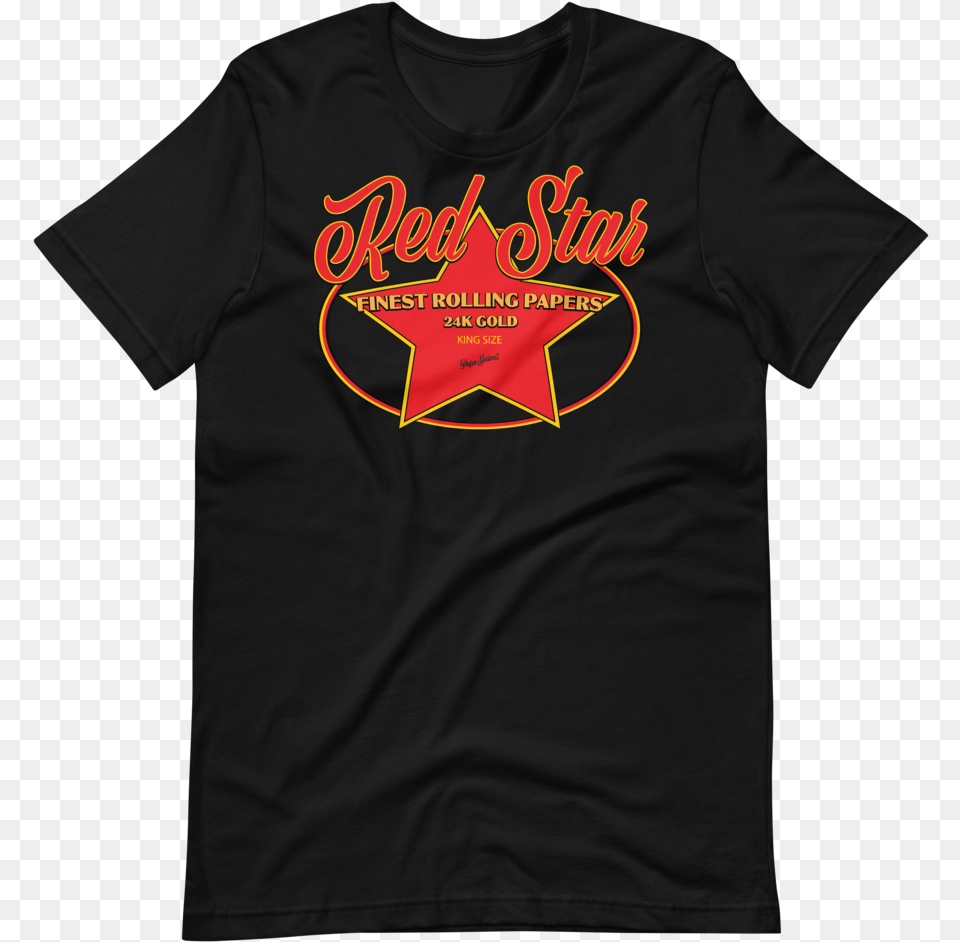 Red Star Gold T Shirt, Clothing, T-shirt Free Png Download