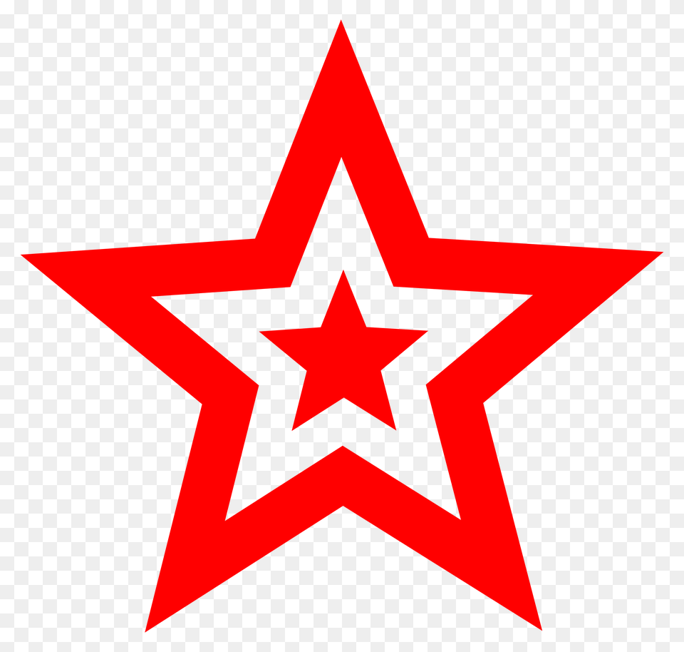 Red Star In Star Icons, Star Symbol, Symbol Png Image