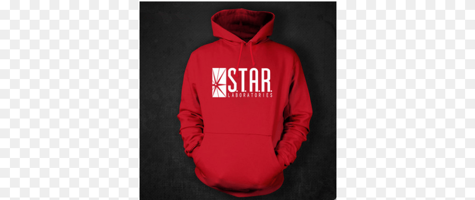 Red Star Labs Sweatshirt, Clothing, Hood, Hoodie, Knitwear Free Png