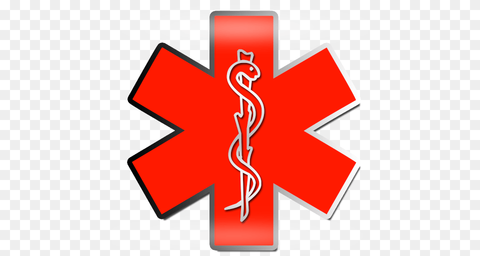 Red Star Of Life Clipart, Logo, Symbol, Emblem, Dynamite Free Png
