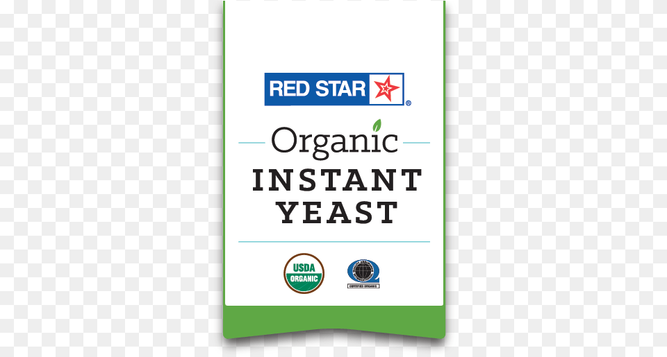 Red Star Organic Instant Yeast Screenshot, Page, Text Free Png