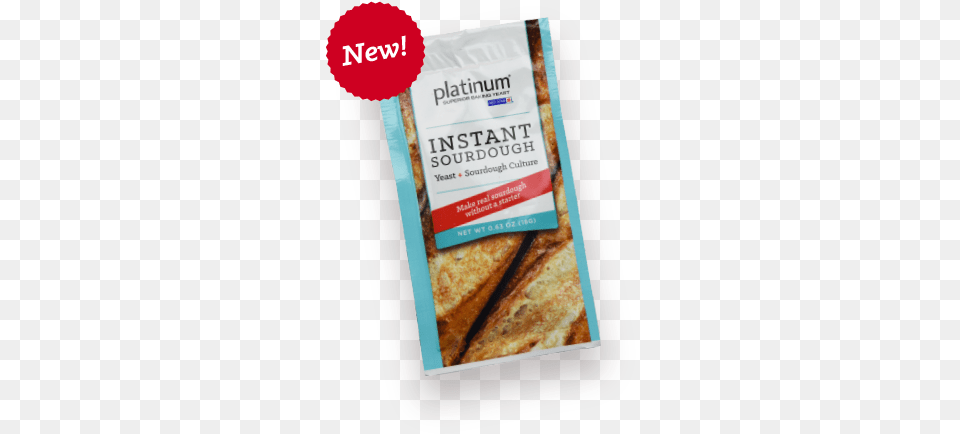 Red Star Platinum Instant Sourdough Yeas Red Star Sourdough Yeast, Bread, Food, Toast, Advertisement Free Png